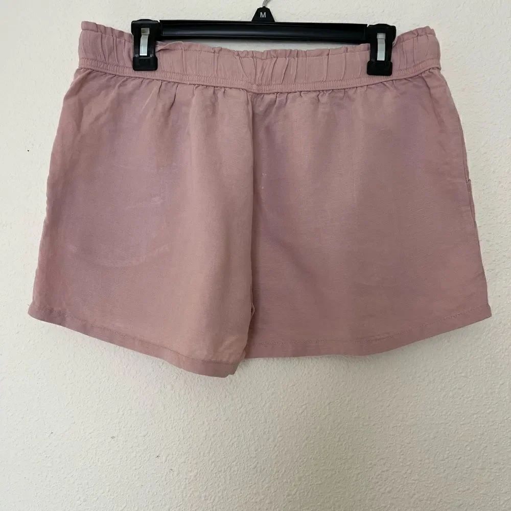 Body Essentials by Tchibo Women Drawstring Linen Blend Short - Picture 2 of 4